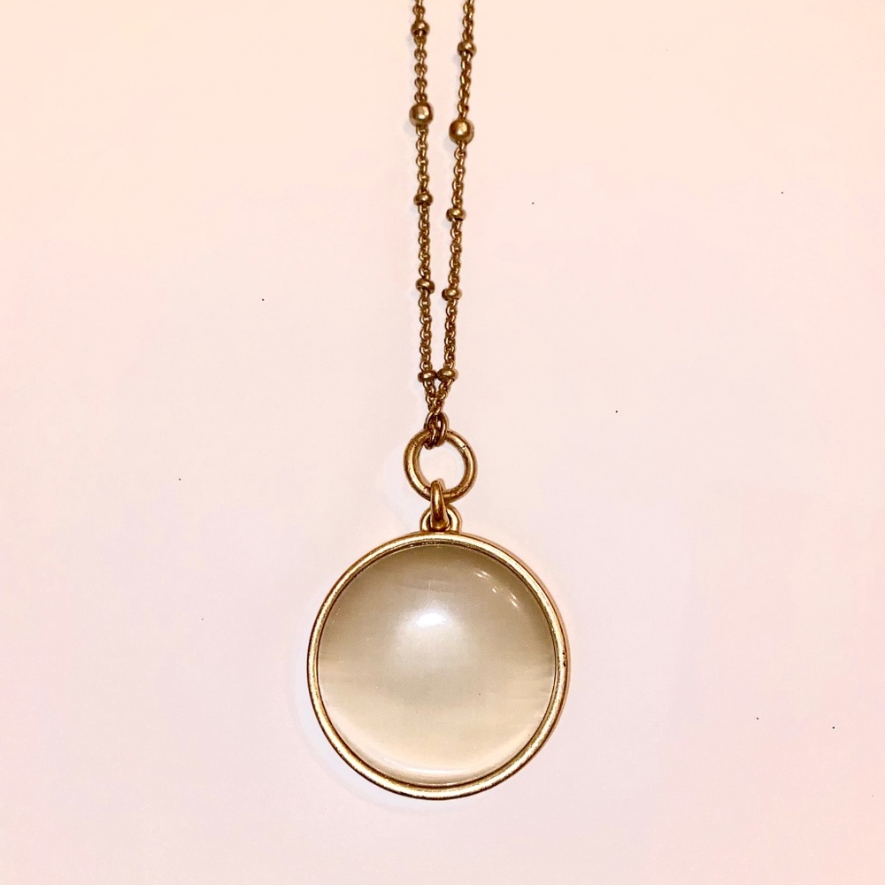 Lucky Brand large pendant necklace